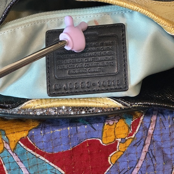 Coach Peyton Inlaid C Tote - Picture 6 of 8